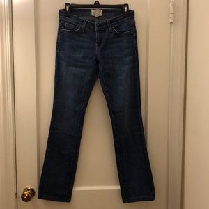Current/Elliott straight leg jeans